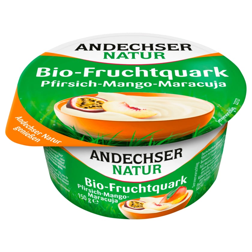 Andechser Natur Bio-Fruchtquark Pfirsich-Mango-Maracuja 20% 150g
